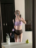 【💜Cute Series】Besh Button Bikini 
