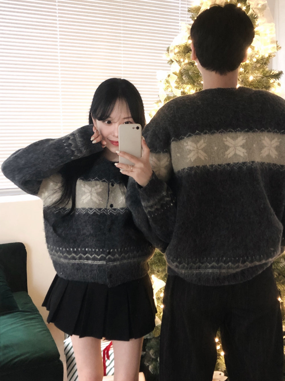 【☃️情侶裝】Snowflake Angora Knitwear