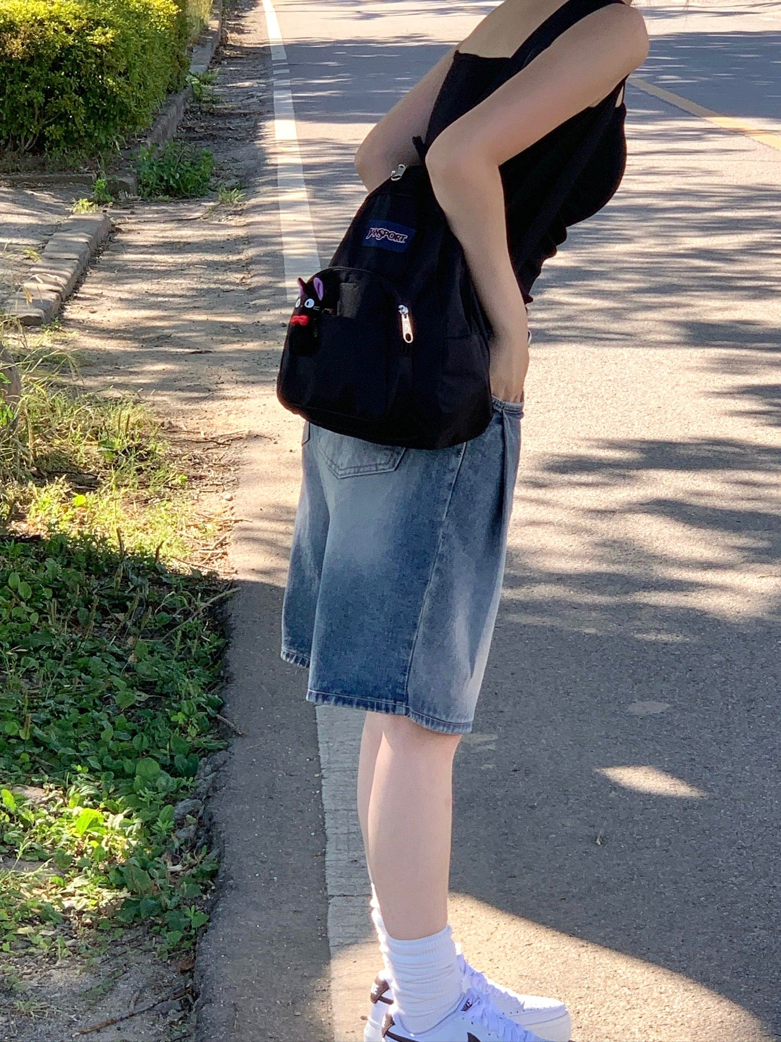 【慵懶風】Balloon Denim Half Pants