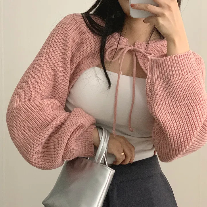 【🍨Hot Item】 Ribbon Bolero 