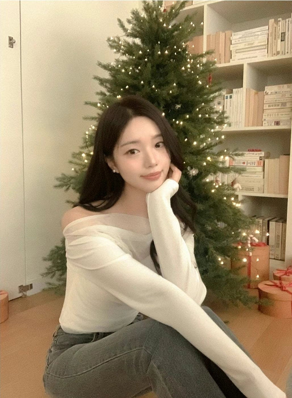 【🥂HOLIDAY PICK】Drape See-Through Tee 