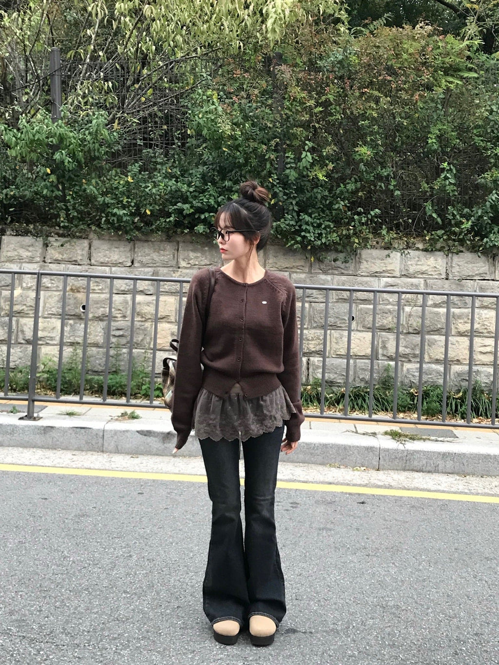 【🩶Daily】Label Cardigan 