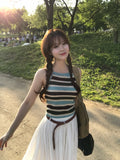 【夏日度假】Stripe Sleeveless