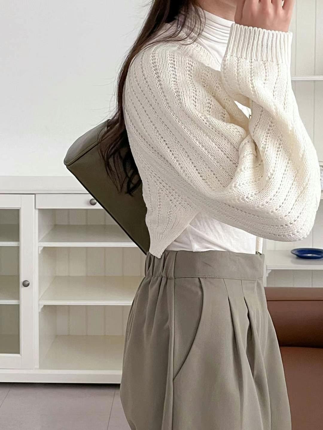 【Sweet and Cute】Lizzy Knit Bolero 