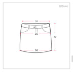 Preppy style pleated skirt and pants