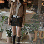 High-quality slim-fit short jacket