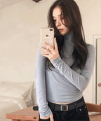 【🌡️疊穿必備】Basic Slim Neck Tee