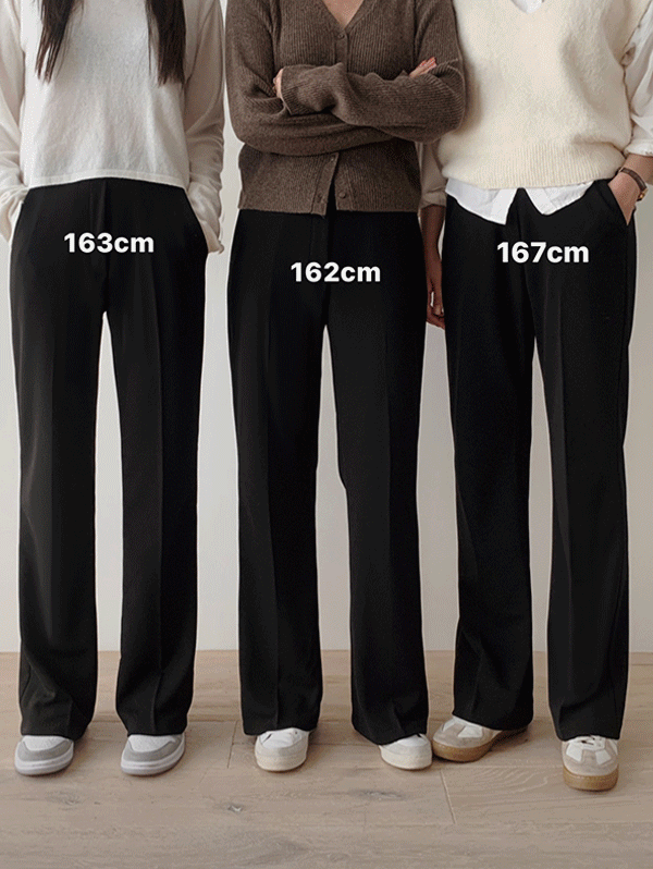 韓網自家製Soft Clean微喇叭褲