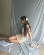 【Elegant and Sweet】Crochet Skirt Bikini 