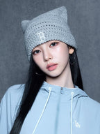 MLB SUMMER CROCHET MEOWING BEANIE