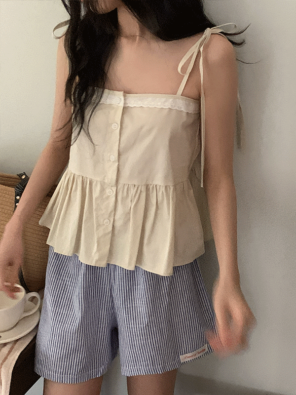 【Summer Tank Top】🌷Yogurt Sleeveless 