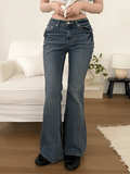 Cat Brush Flare Jeans