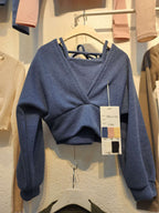 Subtle Off-Shoulder Long-Sleeve Set