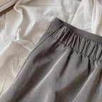 Preppy style pleated skirt and pants