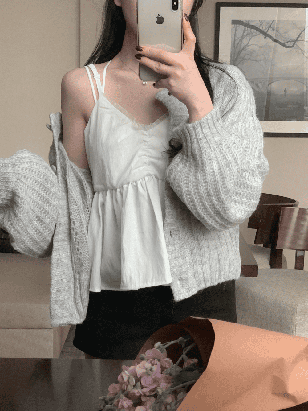 Milky Sleeveless (Sweet Petals) 