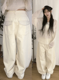 【彎刀神褲】Check Pocket Pants