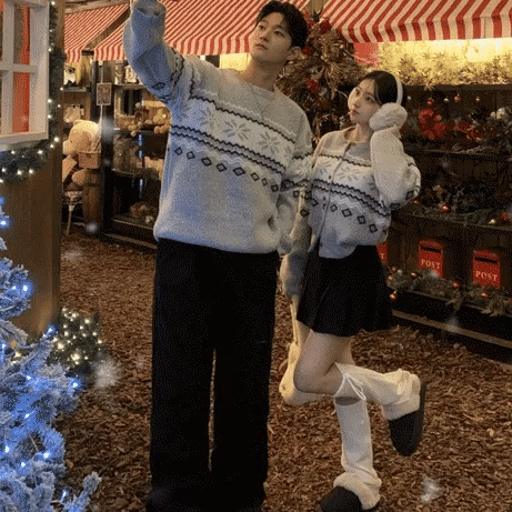 【❄️情侶裝】Snowflake Knitwear