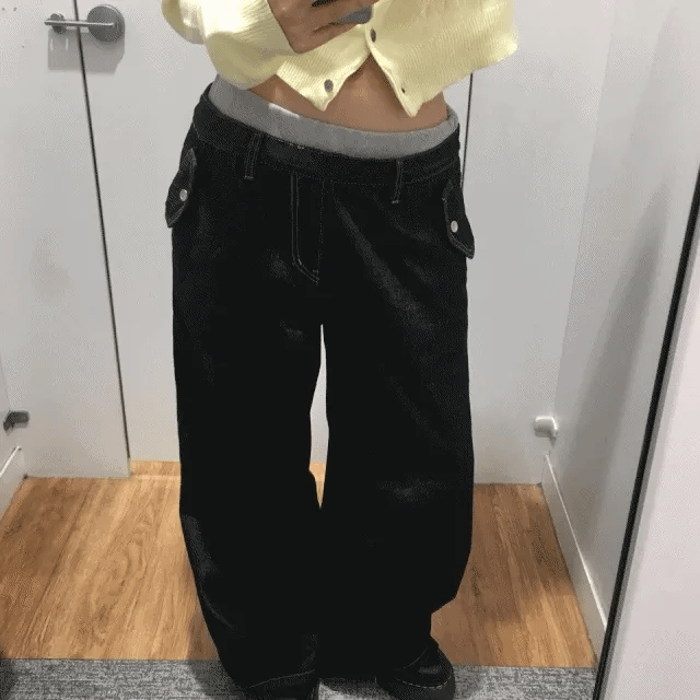 【耐洗如新】Layered Non-Faded Jeans