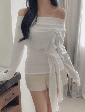 Drape Ribbon Top