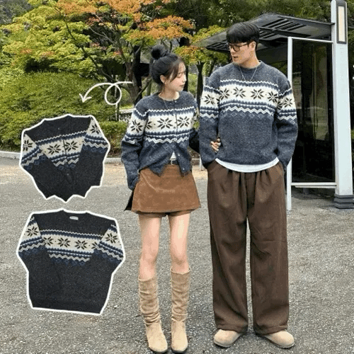 【❄️情侶裝】Snowflake Knitwear
