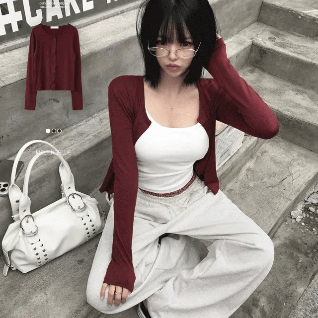 【柔軟舒適】Everyday Cardigan
