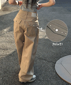 【🤎The Curved Blade God Pants】Basic Cotton Pants 