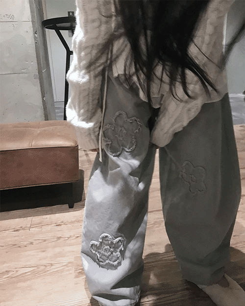 【神褲系列】Flower Jeans