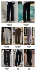 Korean website makes its own Soft Clean casual pants