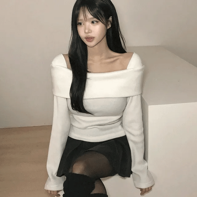 【🥂約會PICKS】Square Fleece Top