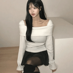 【🥂約會PICKS】Square Fleece Top