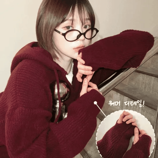 【保暖衛衣】Hood String Warmer Knit