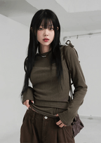 【🤎y2k vibe】Layered Top Set 