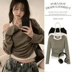 【🩰春裝新品】Halter Dot Top