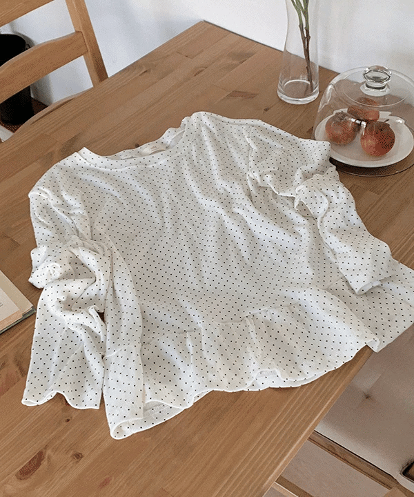 【🩶Layered Outfit】Dot Layered Tee 