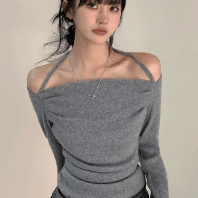 【🍷年末約會】Strap Drape Top