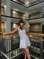 Grand Dress with Scarf