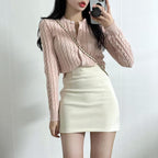 Extremely comfortable cable knit cardigan 