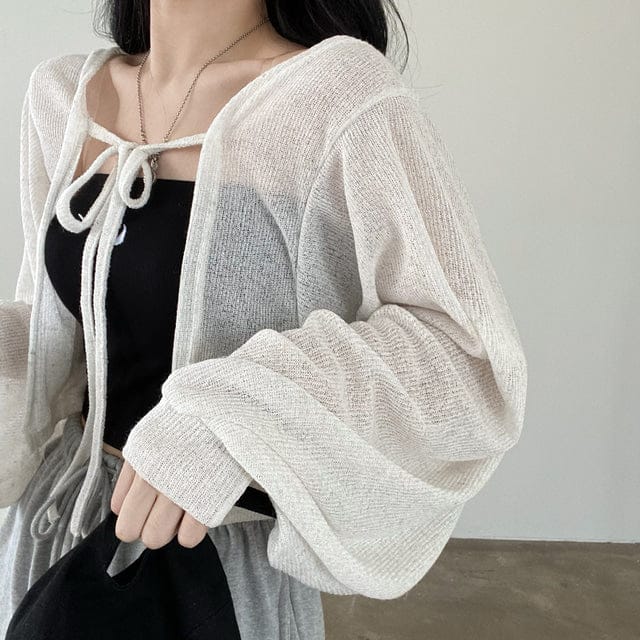 Ribbon Cardigan