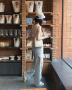 Korean website homemade simple slim-fit vest 