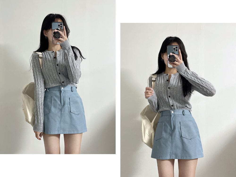 Extremely comfortable cable knit cardigan 