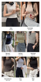 Korean website homemade simple slim-fit vest 