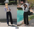 Korean website makes its own Soft Clean casual pants