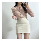 Extremely comfortable cable knit cardigan 