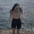 Refreshing vest and cardigan two-piece set