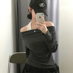 【y2k cool】Halter Layer Top