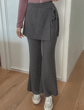 【日常神褲】Wrap Boot Cut Pants