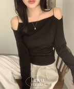 【年末節日】Midnight Double Strap Top