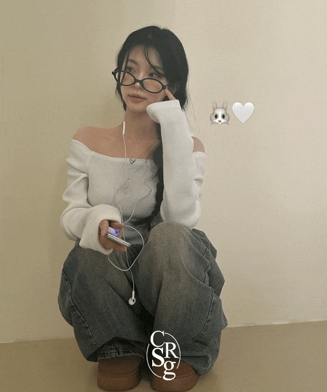 【🥂年末約會】Snow Off Shoulder Top