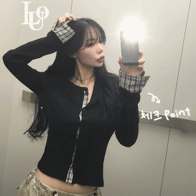 【MD’s PICK】Check Point Cardigan