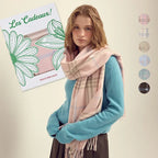 MARDI WOOL MUFFLER CHECK